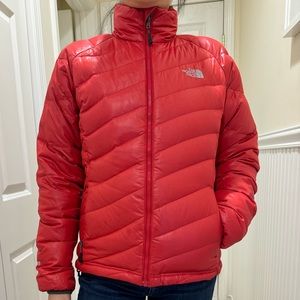 The North Face Red Lightweight down Jacket